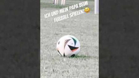 Ich und mein Papa spielen heute Fußball!😃 #football #mrlukabs