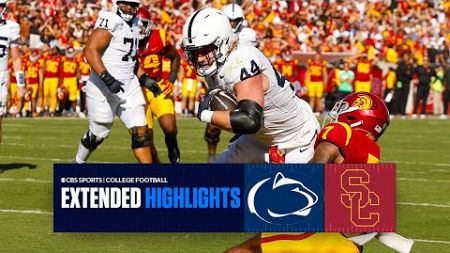 No.4 Penn State Nittany Lions vs. USC Trojans - Extended Highlights | BigTen on CBS