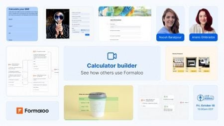 Calculator forms case studies