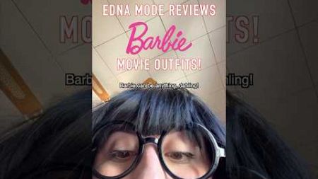 Edna Mode Reviews Barbie Movie Outfits! #ednamode #barbie #incredibles