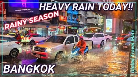 Rainy Season BANGKOK not Done Yet!! 🇹🇭 Thailand