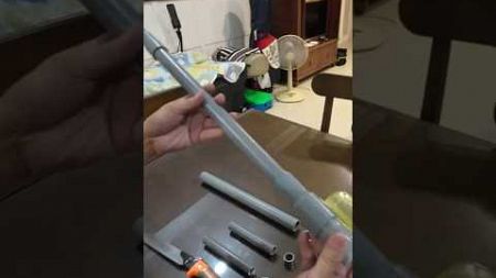 用水管DIY製作吸塵器長柄吸塵管法?