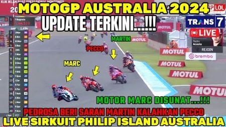 BRUTAL🔴MOTOGP AUSTRALIA 2024,BERITA MOTOGP HARI INI, MOTOGP HARI INI,MARC MARQUEZ BAGNAIA MARTIN