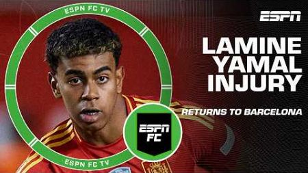 Any sympathy for Lamine Yamal following muscle injury? 🤨 | ESPN FC