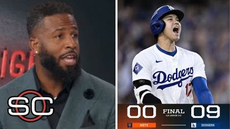 No debate, Ohtani is the MVP! - ESPN react to Dodgers beat Mets in NLCS Game 1; LAD leads series 1-0