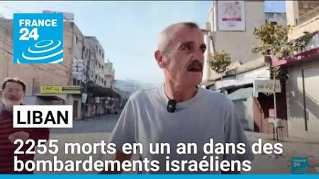 2255 Libanais tués en un an dans des bombardements israéliens • FRANCE 24