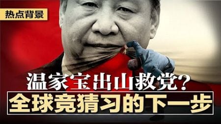 习近平大权旁落？温家宝出山救党？中国财政刺激规模成谜，全球竞猜习近平的下一步；不让懒人白吃白喝？中国财政刺激拒绝救消费；地方政府借罚款、查封向企业剥皮 | #热点背景20241014