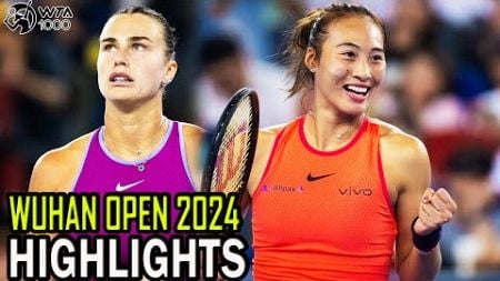 Aryna Sabalenka vs Qinwen Zheng Final Highlights | Wuhan 2024