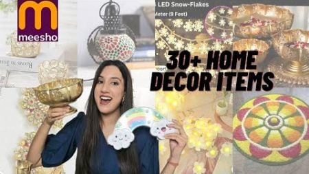 Huge Meesho Diwali Home Decor Haul Starts at 100rs🔥 Affordable Meesho Festive Special Haul