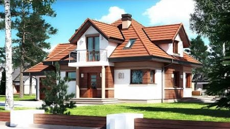 42&#39; x 33&#39; (13m x 10m) Absolutely Stunning House Design With Floor Layout - Cozy Home with Floor Plan