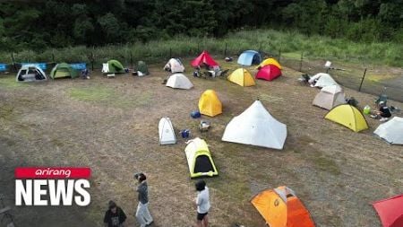 Enjoyable camping on Jeju Island utilizing renewable energy