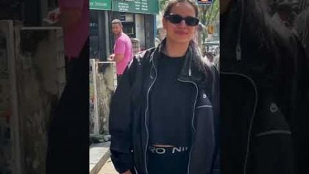 Natasa Stankovic’s All Black Gym Outfit On a Sunny Day In Mumbai | N18S | #trending