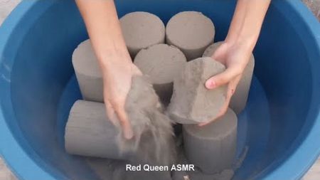 ASMR Edits| ASMR Crumbling| Different textures nonstop Dry Wet Floor Crumbling | Red Queen ASMR |