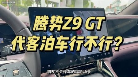 腾势z9gt的代客泊车技术怎么样？