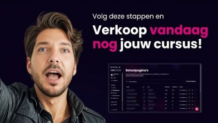 Verkoop jouw cursus in 3 stappen met Kennis.shop (32 min)