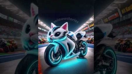 ❤️Evolution of Cat : Kawasaki MotoGP🐱 #cat #cute #love #shorts