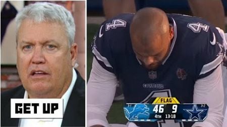 GET UP | Jerry Jones ruined Cowboys football! - Rex Ryan RIPs Dak &amp; McCarthy after losing to Lions