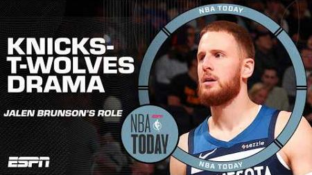 What the Donte DiVincenzo-Rick Brunson heated exchange told us about Jalen Brunson | NBA Today