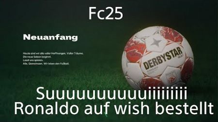 Ich spiele zum ersten mal Fc25