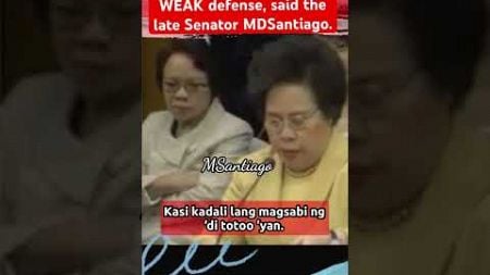 “DENIAL is inherently a WEAK defense,” said #miriam 👊 #lesson in #law #trending #viralvideo #fyp