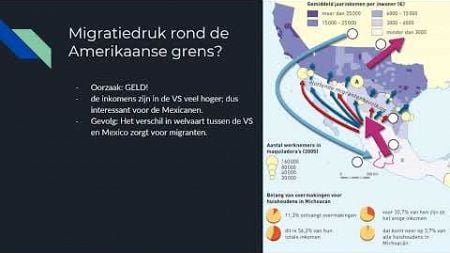 §2.9 Grensregio Mexico VS: Relaties bevolking en migratie