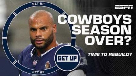 Cowboys DONE for this year? &#39;REBUILD MODE&#39; already! + Eagles look &#39;UNINSPIRED?!&#39; 👀 | Get Up