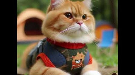 CatCamp #cat #cute #animals #camping