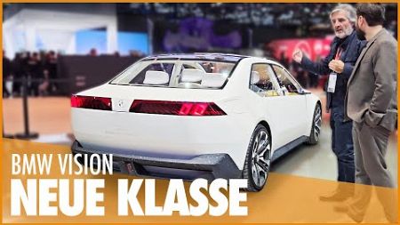 BMW VISION NEUE KLASSE 👌 CE CONCEPT-CAR EST PARFAIT ! BMW le bon cap ? | Mondial de l&#39;Auto 2024