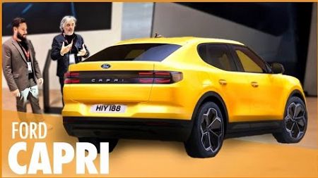 FORD CAPRI 👍 LA BONNE SURPRISE ! On ne s&#39;attendait pas à ça | Mondial de l&#39;Auto 2024