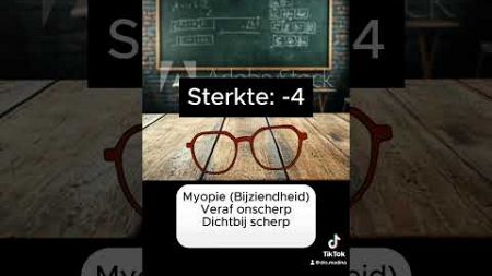 Hoe zie je zonder je bril? 👓👀 #bril #gezondheid #ooggezondheid #myopie