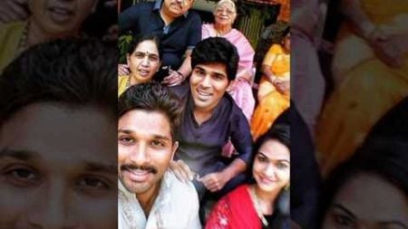 🎶Angaaron Song 🥰 South Super Star Allu Arjun 🥀 Beautiful Family Members #angaaron #viral #shrots