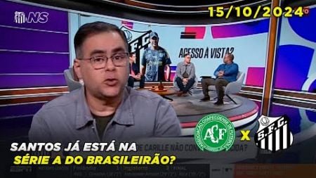 ESPN | Santos já está na série A? Veja o que disseram os comentaristas!! | 15/10/2024