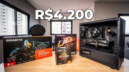 (POV) Montando PC Gamer de 4200 Reais pra Rodar TUDO NO ULTRA !!!