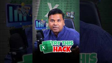 MS Excel Magical Hack #excel #mybigguide #computer