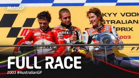 2003 #AustralianGP | MotoGP™ Full Race