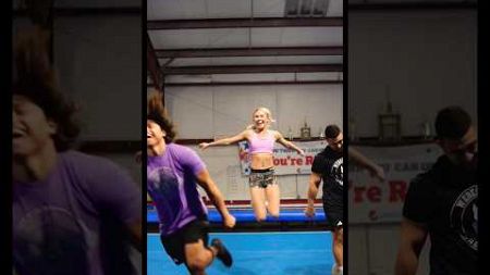 New skil with gilli bean #cheer #stunts #fitness