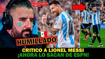 🔴Messi HUMILLA ALVARO MORALES Tras DESTROZAR a BOLIVIA| &quot;ESPN BORRA a ALVARO&quot;| CRITICOS RABIAN