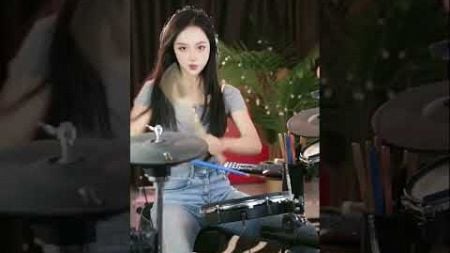 #drumcover #kpop #dj #dance #music #音乐现场 #美女表演 #架子鼓 #beautifulgirl #drum