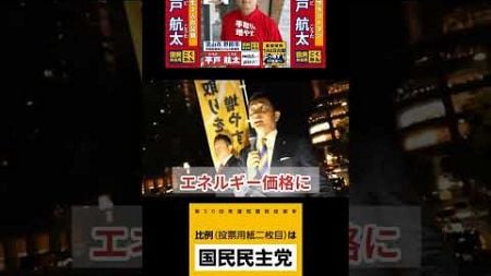 【流山市野田市の比例は国民民主党】こんなバカな政治は変えましょうよ【衆議院選挙区2024】