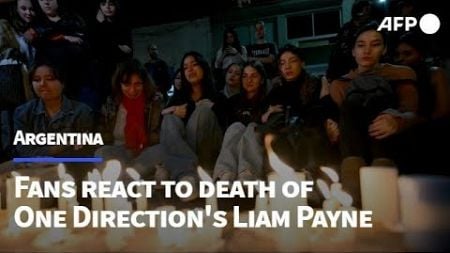 Liam Payne: Fans react to death of One Direction singer | AFP