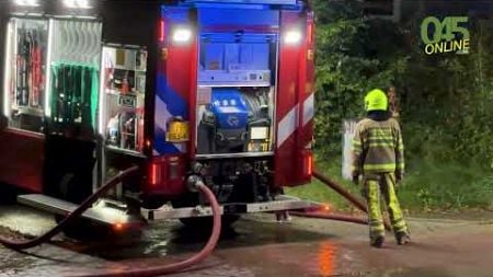 Zeer grote brand bij agrarisch bedrijf in Kerkrade