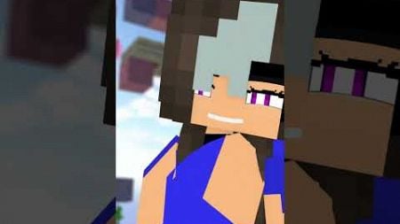 ara ara meme poi short craft APHMAU BLUE and AARON SUMMER cute couple #shorts