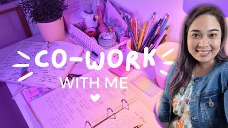 co-work with me // body doubling // productivity sprints (3 hours)