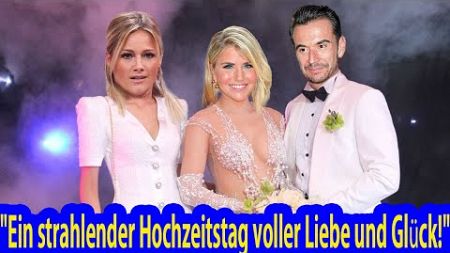 Hochzeit in Deutschland! Florian Silbereisen und Beatrice Egli, sie hatten wunderschöne Hochzeit.