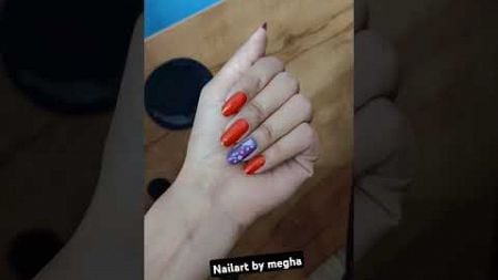 Now orange color is back in trend💅#youtubeshorts #music #trending #nailstyle #nailart #passion