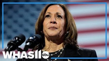 &#39;Law enforcement officers were killed that day&#39;: Kamala Harris condemns Trump&#39;s comment at town hall