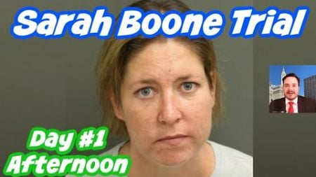 Sarah Boone (Suitcase Murder Trial) Day #1 Afternoon