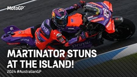 Jorge Martin&#39;s amazing Phillip Island pole position lap! 🔥 | 2024 #AustralianGP