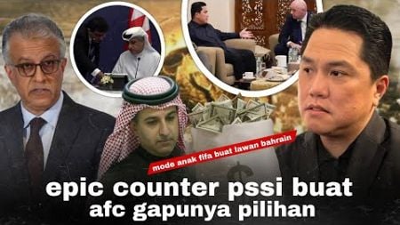 Senjata Makan Tuan, Bahrain Lupa Siapa ETH: Epic Counter Pakai Mode Anak FIFA, AFC Gapunya Pilihan