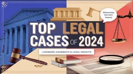 Landmark Legal Cases of 2024: A Comprehensive Overview